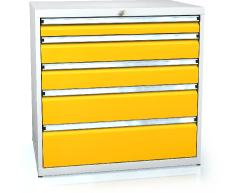 Drawer cabinet 840 x 860 x 600 - 5x drawers